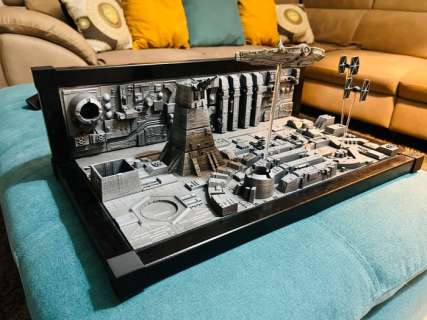 Nessuna - Diorama Star Wars Attacco alla Morte nera | Catawiki