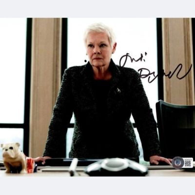 James Bond - Signed by Judi Dench (M) | Catawiki