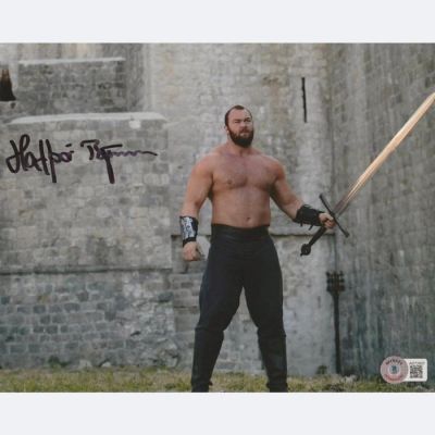 Game of Thrones - Signed by Hafþór Júlíus Björnsson (Ser Gregor "The Mountain" Clegane) | Catawiki