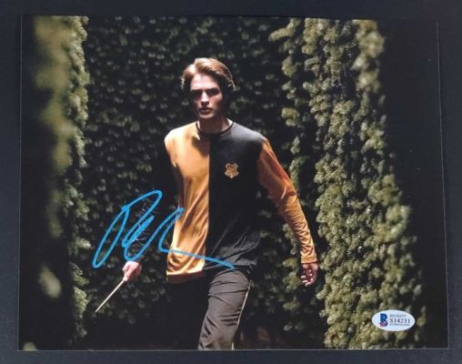 Harry Potter - Robert Pattinson "Cedric Diggory" - Signed 8x10 Photo - Beckett COA (S14231) | Catawiki