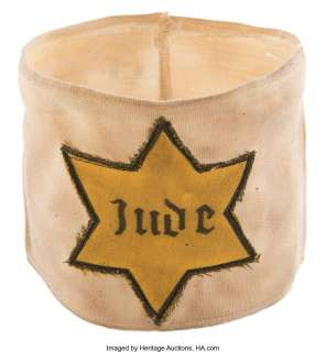 Adult prison armband from Schindler‘s List....