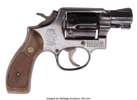 Robert De Niro "James Conway" Smith & Wesson Model 36 snub nose revolver from Goodfellas....