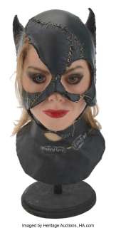 Michelle Pfeiffer "Catwoman" cowl from Batman Returns....