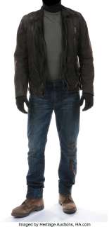 "Cade Yeager" dark leather jacket ensemble from Transformers: Age of Extinction.... | Profiles in History