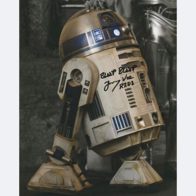 Star Wars - Signed by Jimmy Vee (R2-D2) | Catawiki