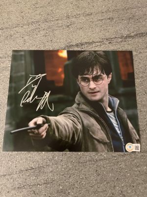 Harry Potter - Daniel Radcliffe Signed 8x10 beckett rare | Catawiki