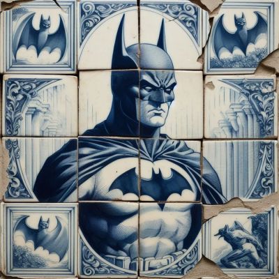 Luc Best - "Delfter Batman 2 " | Catawiki