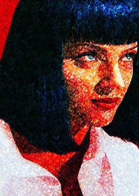 PULP FICTION (1997) - Uma Thurman as "Mia Wallace" | Catawiki
