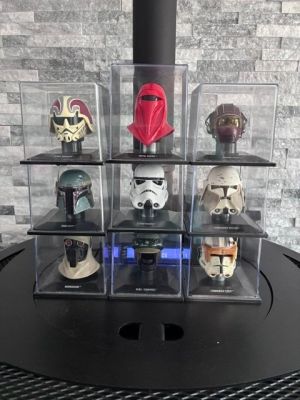Star Wars - Lot of 9 - Helmets in vinyl cases - see images and description - Lucasfilm Ltd. | Catawiki