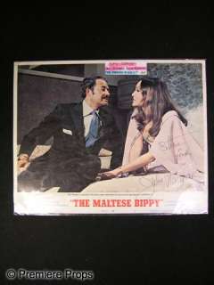 Lot 777 - Julie Newmar Signed Maltese Bippy Lobbycard