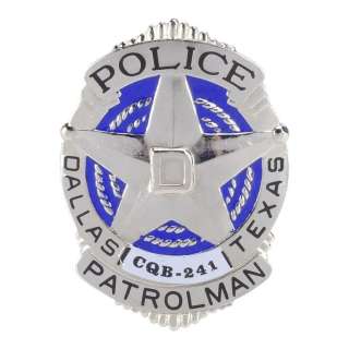 11.22.63 (2016) - Lot #1096 : Dallas Patrolman‘s "Christine" Badge