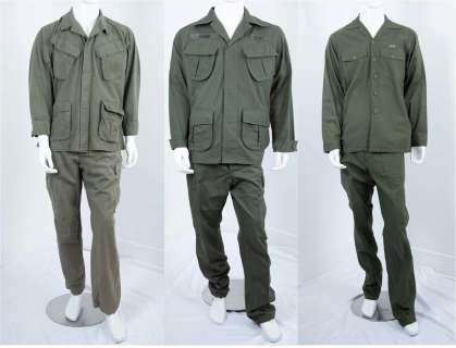 Forrest Gump , Lt. Dan & Bubba Army Fatigues | GWS Auctions