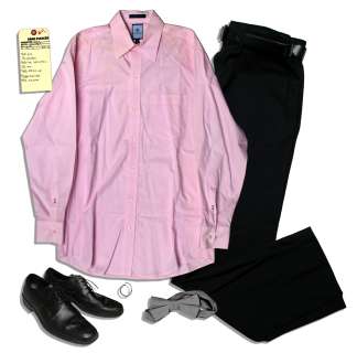 Jason Biggs Screen-Worn Wardrobe From ‘‘Over Her Dead Body‘‘ -- Calvin Klein Dress Pants, Kenneth Cole Belt, Tommy Hilfiger Shirt, Johnston & Murphy Shoes