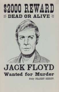 Lot 133 - The Big Valley Prop Wanted Poster