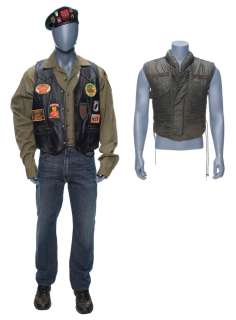 TROPIC THUNDER (2008) - Lot #403: John "Four Leaf" Tayback‘s Costume with Screen-Matched Vest and Tugg Speedman‘s Screen-Matched Vest