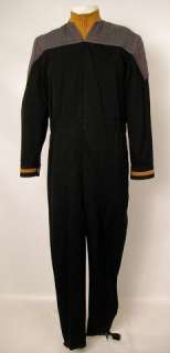 Brent Spiner "Data" Jumpsuit 2-piece uniform from the feature film "Star Trek: First Contact" (1996) | Premiere Props