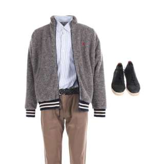 Condor Gordon Piper Toby Leonard Moore Screen Worn Jacket Shirt Pants Belt & Shoes Ep 203 | VIP Fan Auctions