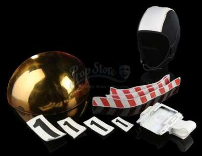 MARTIAN, THE (2015) - Lot 283 - Melissa Lewis‘ (Jessica Chastain) EVA Suit Skullcap, Insignia and Suit Components