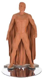 Lot 1 - Henry Cavill "Superman" clay study maquette for Man of Steel.