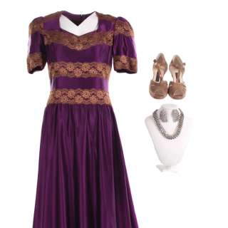 Respect Dinah Washington Mary J Blige Screen Worn Dress Jewelry & Shoes Ch 1 Sc 5 | VIP Fan Auctions