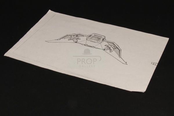 Star Wars Episode V: the Empire Strikes Back | Brian Johnson personal Snowspeeder concept design | The Prop Gallery