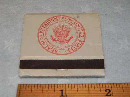 President Harry S. Truman Matchbook from Jetstar Plane | Piece of the Past