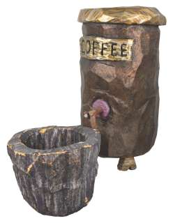 "Flintstones" Large Coffee Dispenser and Planter Props. | Van Eaton Galleries