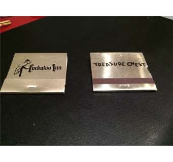 Charlie’s Angels two prop packs of matches from the Treasure chest where the girls all did strip dan | Piece of the Past