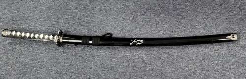 Lot 668 - Anna Sawai Signed 38" Shogun Katana Prop with Beckett Auth