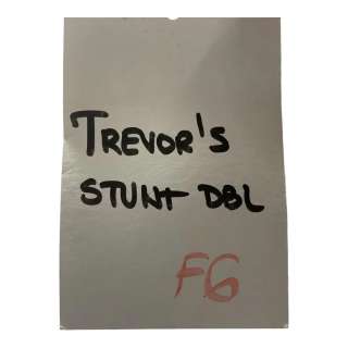 Hellraiser Trevor Screen Worn Stunt Double Stage 6 Lace-Up Shoes, Short Sleeve Shirt, Zip-Front Pants, Ring, Necklace, Bandage & Belt Ch 7 Sc 141-143 | VIP Fan Auctions