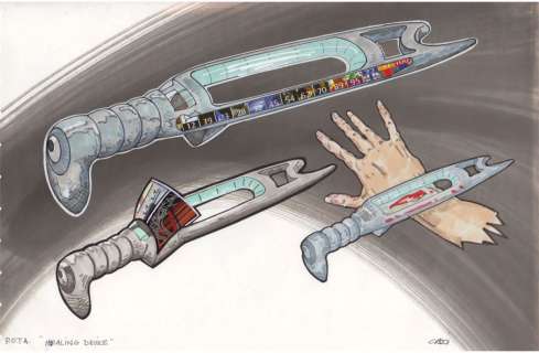 Collection of 23 Production Artwork from Tim Burton’s Planet of the Apes | Blacksparrow