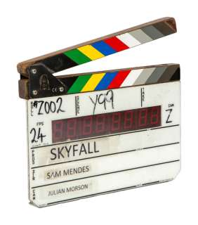 James Bond - Skyfall | Production-Used Electronic Clapperboard | Julien’s