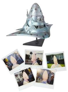 CONEHEADS (1993) - Lot #567 : Mark Stetson Collection: Conehead Ship Model Miniature with Continuity Photos