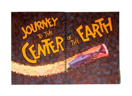 Lot 4 - Irwin Allen | "Journey to the Center of the Earth" Original Television Series Concept Art Pitch Binder