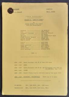 THE GOODIES (BBC 1970-1982) – ORIGINAL CAMERA SCRIPT | Auctioneum Ltd