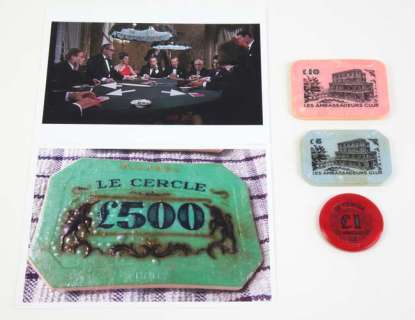 James Bond Dr. No (1962) Three Le Cercle casino plaques as similar to that seen in Terence Young’s… | Ewbank’s