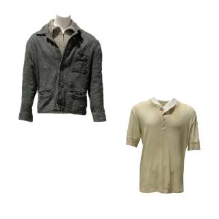 The Boys in the Boat Joe Rantz’s Callum Turner Button-Front Coat, Long Sleeve, 1/4-Zip Sweater , Short Sleeve Shirt & Socks | VIP Fan Auctions