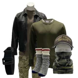 Fargo Season 5 Gator Tillman’s Joe Keery Jacket, Shirt Set, Pants, Face Mask, Hat, Belt & Socks | VIP Fan Auctions