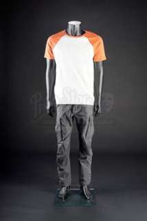 Power Rangers - Lot 201 - Jason Scott‘s Orange Shirt Training Costume