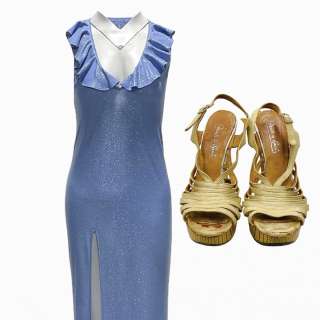 Minx Bambi Jessica Lowe Screen Worn Evening Dress & Heels Ch 3, 5 Ep 104, 107 | VIP Fan Auctions