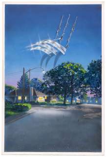 A NIGHTMARE ON ELM STREET PRE-RELEASE MOVIE POSTER ORIGINAL ART BY DUNCAN EAGLESON. | Hake’s