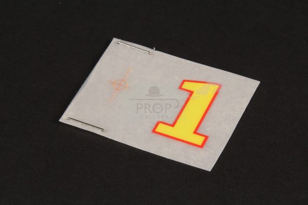 Thomas And Friends | Large scale gauge 3 Thomas number decal | The Prop Gallery