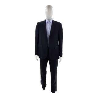Novocaine Nate (Jack Quaid) Screen Worn Suit Jacket, Dress Pants & Button-Up Shirt Ch 6 Sc 49 Stg 2a | VIP Fan Auctions