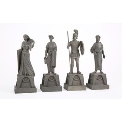 Clash of the Titans | Set of Four Mount Olympus Statuettes | Propstore (Buy Now)