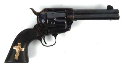3:10 to Yuma (2007) Prop Pistol - Russell Crowe screen used prop gun known as the ’Hand of God’. | Ewbank’s