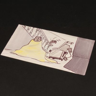 Brave Little Toaster (The) | Joe Ranft hand drawn storyboard artwork | The Prop Gallery
