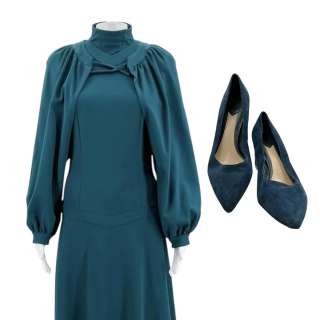 The Handmaid’s Tale Serena Joy Waterford Screen Worn Dress, Sleeves & Shoes Ep 201 | VIP Fan Auctions