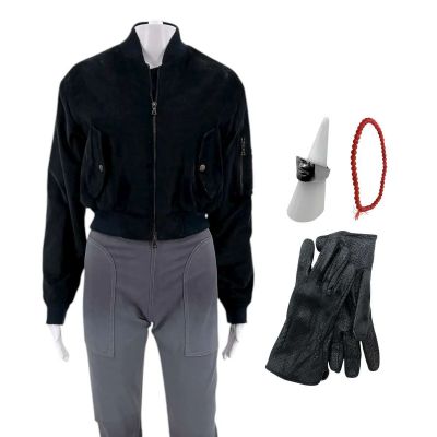 Lot 221: Play Dirty Zen Screen Worn Jacket, Trousers, Bracelet, Ring & Gloves Ch 4 Sc Multiple | VIP Fan Auctions