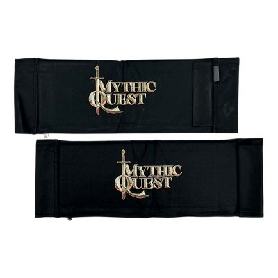 Lot 8: Mythic Quest Production Used John Myers Chairback & Producer Chairback | VIP Fan Auctions