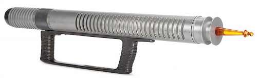 Forbidden Planet hero illuminating laser rifle. | Profiles in History